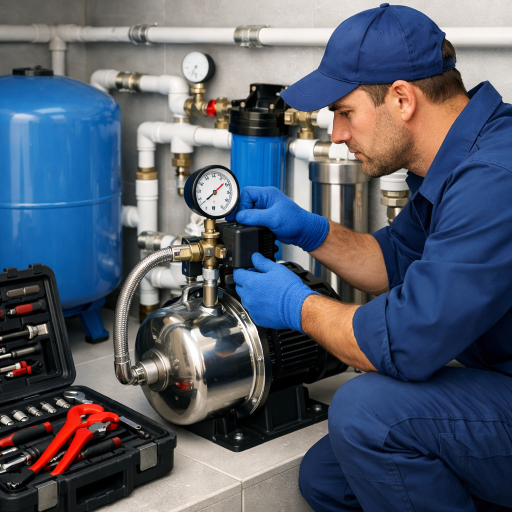 <span style="font-weight: bold;">Ремонт водоснабжения в загородных домах</span>